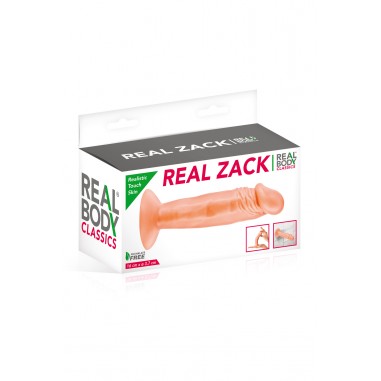 Real Body - Zack - Gode ventouse réaliste - 16 cm