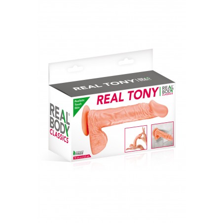 Real Body - Tony - Gode ventouse réaliste - 21 cm