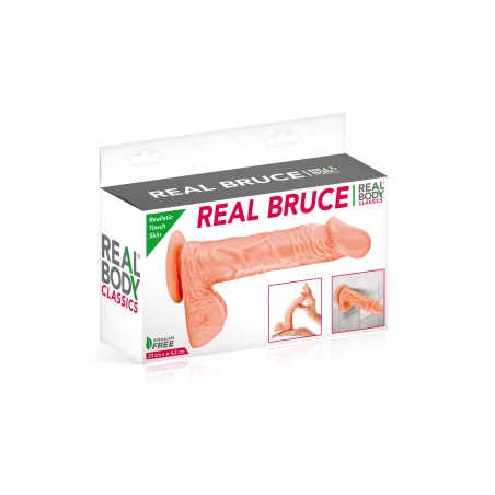 Real Body - Bruce - Gode ventouse réaliste - 23 cm
