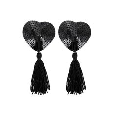 Nippies noirs avec strass