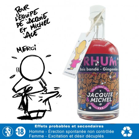Jacquie&Michel - Rhum Bois Bandé Gingembre