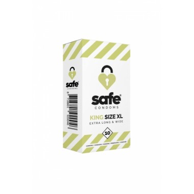 Safe - King Size XL - 10 préservatifs
