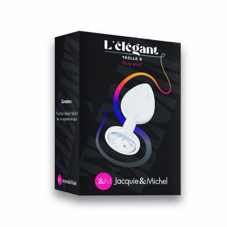 Jacquie&Michel - L'élégant Plug bijou anal S
