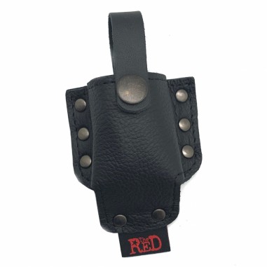 The red - Support en cuir aroma pour harnais