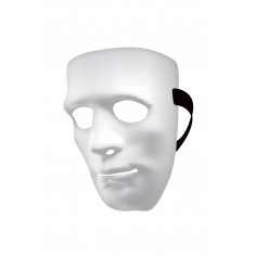Masque Don juan blanc