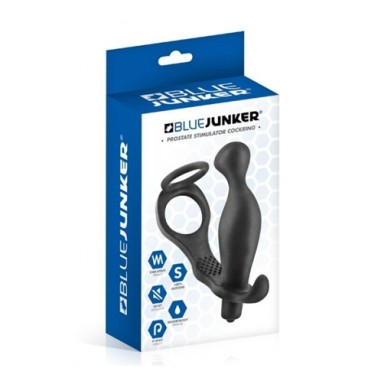 Blue Junker - AP070 - Cockring et plug anal -...