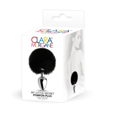 Clara Morgane - Plug pompon my little secret noir