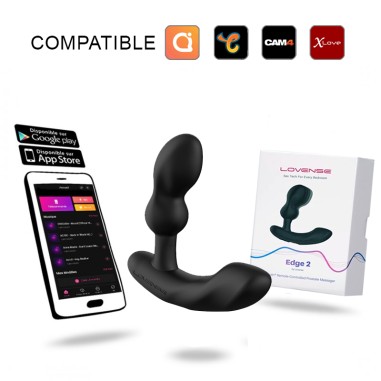 Lovense - Edge 2 - Stimulateur de prostate - Vibrant - connecté