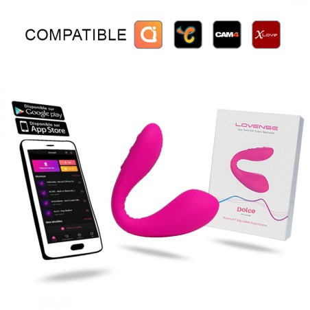 Lovense - Dolce - Double stimulateur connecté