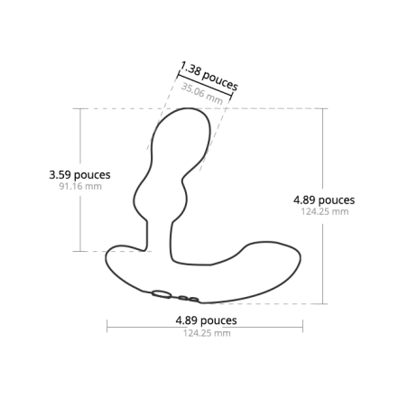 Lovense - Edge 2 - Stimulateur de prostate - Vibrant - connecté