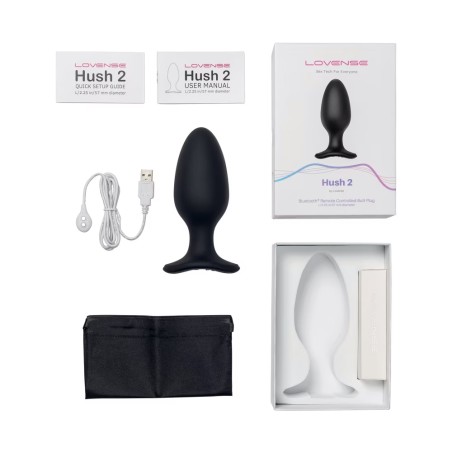 Lovense - Hush 2 - Plug anal S - connecté