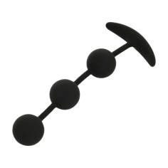 Black&Silver - Harry - Chapelet anal 3 sphères - 14 cm 2