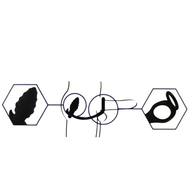 Blue Junker - Cockring et plug anal - vibrant