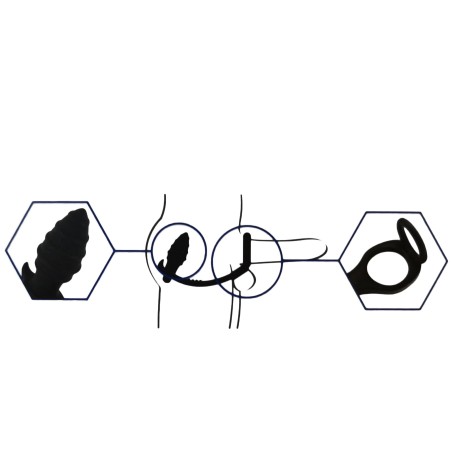 Blue Junker - Cockring et plug anal - vibrant