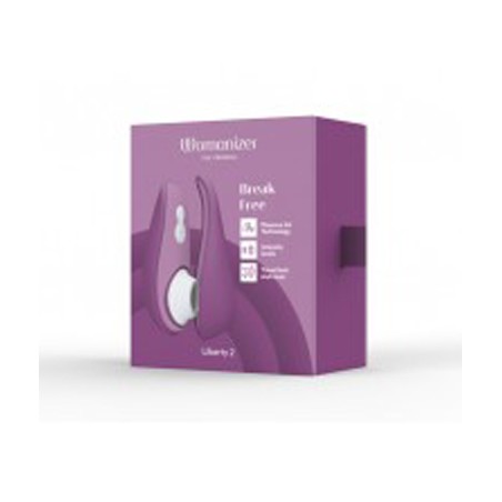 Womanizer - Liberty 2 - Air pulsé - 8 vitesses - Violet