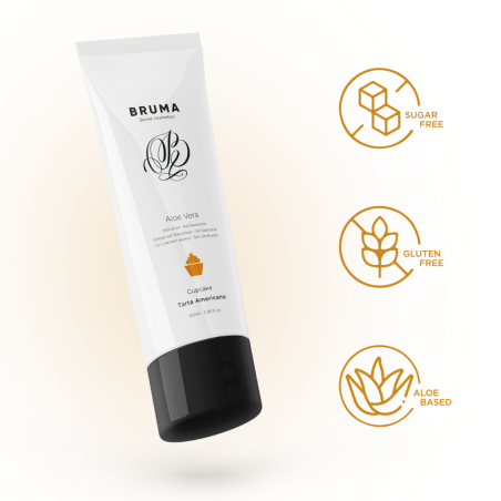 Bruma - Gel glissant à l'aloé vera - Saveur cupcake - 100 ml
