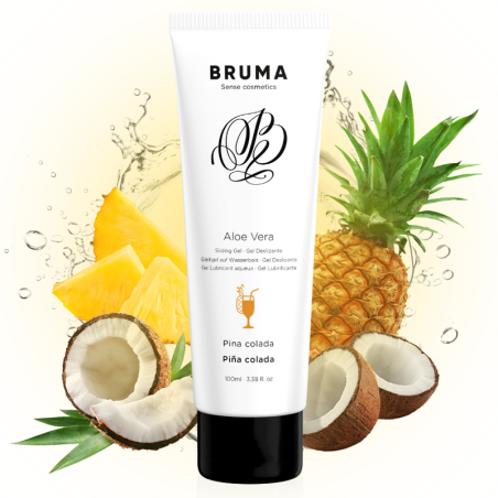 Bruma - Gel glissant à l'aloé vera - Saveur pina colada - 100 ml
