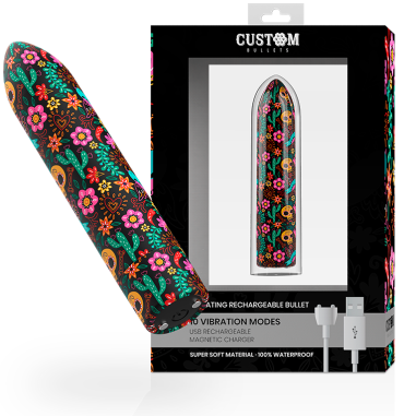 Custom bullets - vibromasseur floral