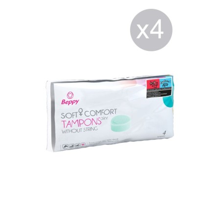 Beppy - Soft comfort tampons dry X 4
