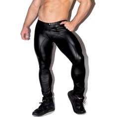 Pantalon noir zip - Paris Hollywood