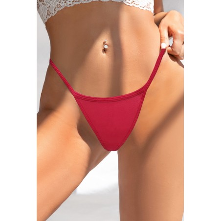 String - Paris Hollywood - Rouge avec strass - Taille unique