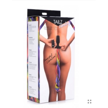 Tailz - Plug - Queue rainbow avec vibration et...