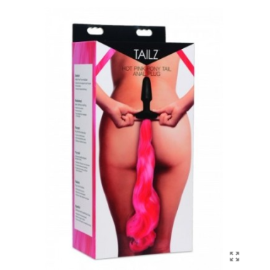 Tailz - Plug - Queue rose intense
