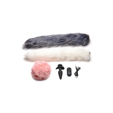 Tailz - Plug - 3 Queue avec vibration et...