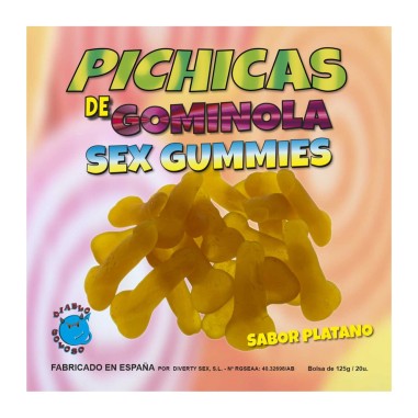 Bonbon - pénis - saveur banane