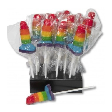 Bonbon - Sucettes pénis LGBT saveur passion