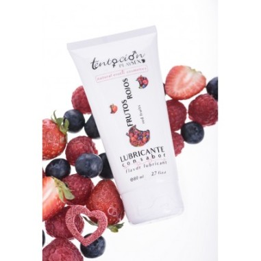 Tentacion - Lubrifiant saveur fruits rouges -...