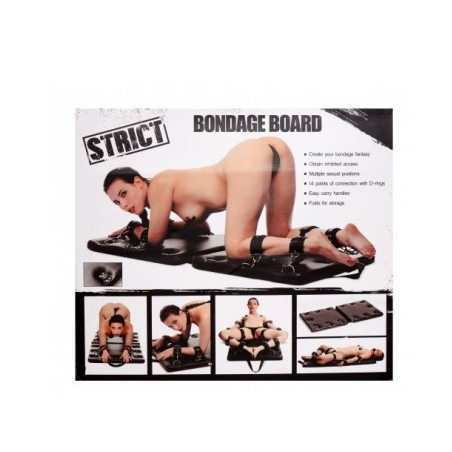 XR strict - Lit de bondage avec liens