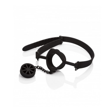 Scandal - Bâillon en silicone avec bouchon