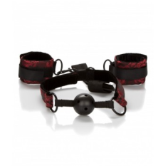 Scandal - Bâillon respirant avec menottes 2