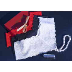 String - Chilirose - Perlé Izia avec mini vibro - Rouge 2