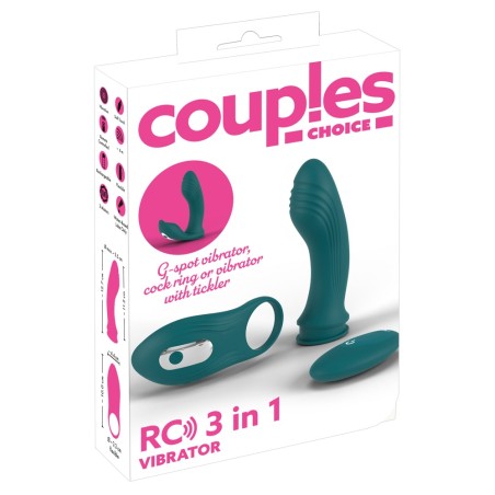 Coup!e choice - RC 3 en 1 Vibrator