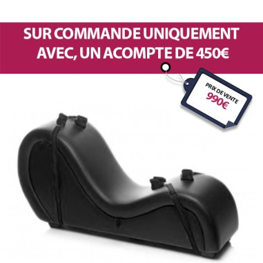 Sofa Kamasutra - Lounge noir - Cuir