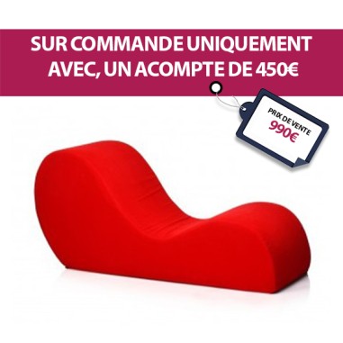 Sofa Kamasutra - Lounge rouge - Tissu