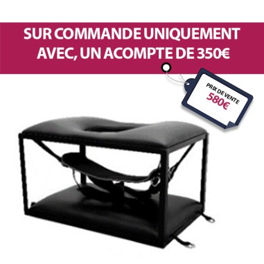 The red - Chaise BDSM + 8 Accessoires