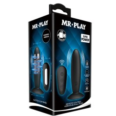 Mr Play - Plug anal vibrant avec télécommande