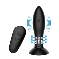 Mr Play - Plug anal vibrant / billes rotatives avec... 2