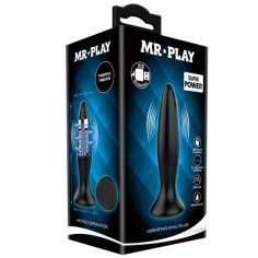 Mr Play - Plug anal vibrant avec télécommande