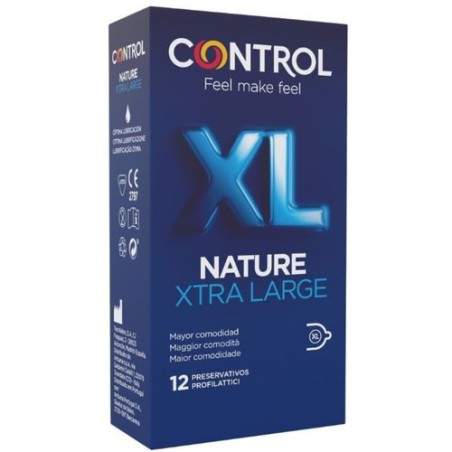 Control - Préservatifs XL - Latex naturel - 12 unités