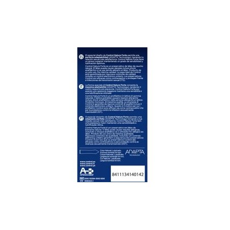 Control - Préservatifs plus épais - Latex naturel - 12 unités