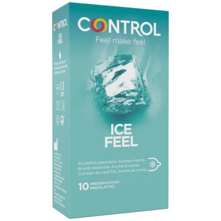 Control - Préservatifs effet froid - Latex naturel - 10 unités