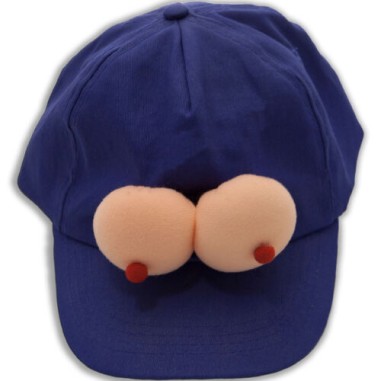 Diablo Picante - Casquette seins - Bleue