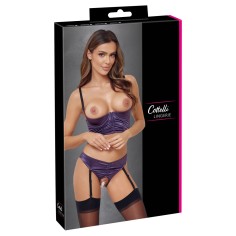 Ensemble 2 pièces - Cottelli lingerie - Violet - S/L