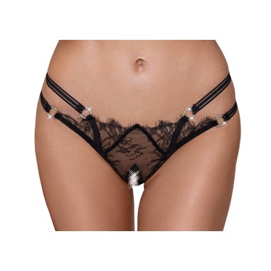 String - Cottelli lingerie - Dentelle - Noir - S/L