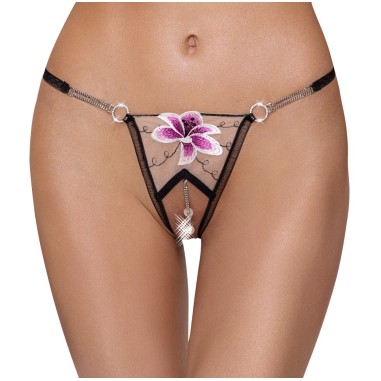 String ouvert - Cottelli lingerie - En tulle...