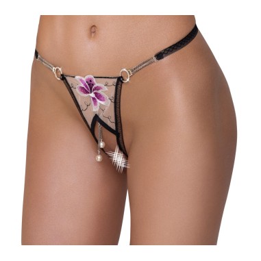 String ouvert - Cottelli lingerie - En tulle...